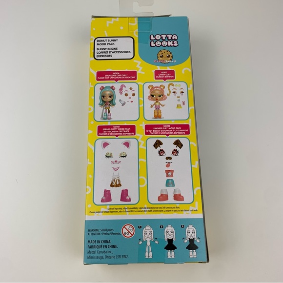 Mattel Lotta Looks Skate Pop Doll - Customizable Unicorn Skate Theme With 10 Pieces